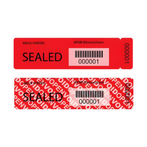 Non Residue Security Label 85mm x 25mm DR6801