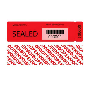 Partial Residue Security Label 85mm x 25mm DR6788