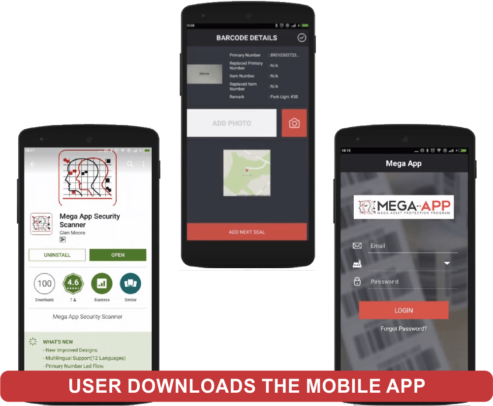 Mega-App user downloads the app
